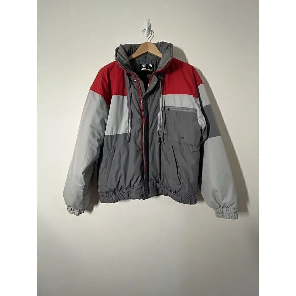 Obermeyer Gore-Tex Hooded Ski Renegade 06272 Jacket Men Size Large w/ Knit Hat